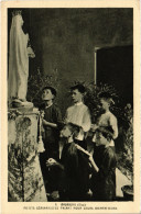 PC SIAM THAILAND RAJABURI PRAYING BOYS Vintage Postcard (b52278) - Tailandia