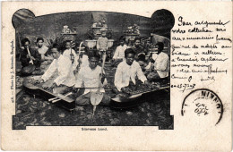 PC SIAM THAILAND SIAMESE BAND Vintage Postcard (b52283) - Tailandia