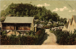 PC VIRGIN ISLANDS NEW VILLAGE FRENCHES Vintage Postcard (b52257) - Vierges (Iles), Britann.