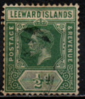 LEEWARD ISLANDS 1913-22 O - Leeward  Islands