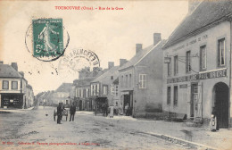 CPA 61 TOUROUVRE / RUE DE LA GARE - Sonstige & Ohne Zuordnung