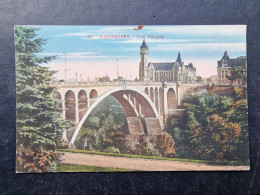 CP LUXEMBOURG (M2311) LUXEMBOURG (2 Vues) Pont Adolphe - Clervaux