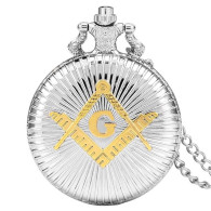 Montre Gousset NEUVE Pocket Watch - Franc-maçon Masonic Freemason (Réf 3) - Montres Gousset