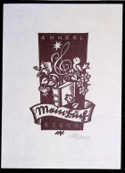 EX LIBRIS MARIA BAUER - KLIMBACHER Per ANNERL BERKA L27bis-F02 EXLIBRIS - Ex-libris