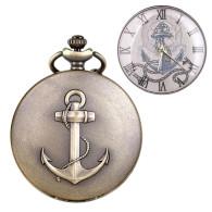 Montre Gousset NEUVE - Ancre Bateau Marine Anchor (Réf 2) - Watches: Bracket