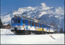 TRAINS --  Rame Ancienne --- Chemin De Fer Aigle - Sepey - Diablerets -- Train Nostalgie " Trans Ormonan " - Kunstbauten