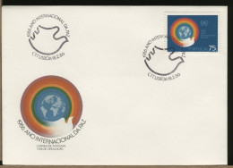 PORTUGAL - FDC 1986   PAZ   PAIX - FDC