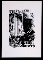 EX LIBRIS RICHARD KALJO Per HANS ROOTS L27bis-F02 EXLIBRIS - Ex-libris