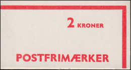 Dänemark Automaten-Markenheftchen 2 Kr Freimarken 1974 Mit 328+556+570, ** - Markenheftchen