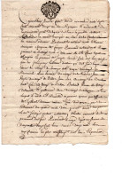 Cachet Géneralité AUVERGNE DEUX SOLS Document 2Novembre 1772  4 Pages Scannées - Cachets Généralité