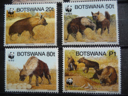 (8) Botswana 1995 WWF / Animals / Animaux / Tiere / Dieren / Hyena ** / MNH * WWF - Botswana (1966-...)