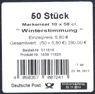 95 MH Winterstimmung: Weihnachtsbaum 2013, Banderole - 2011-2020
