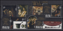 Malta: Europäische Kunstausstellung & European Art Exhibition 1970, 8 Werte ** - Musées