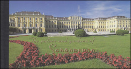 UNO New York Markenheftchen 3 Schloss Schönbrunn 1998, ** - Carnets