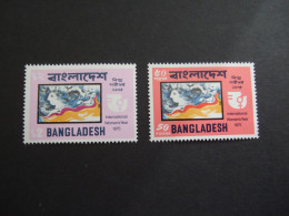 Bangladesh  MNH ** Set Of Two Stamps,1975. International Women's Year SG 60/61 (P45) - Bangladesch