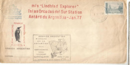 ANTARTIDA ANTARCTIC ARGENTINA BASE ORCADAS TURIMSO LINBLAD EXPLORER 1977 - Navi Polari E Rompighiaccio