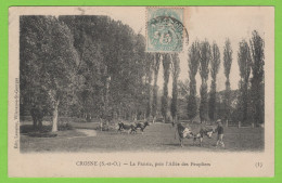 91 - CROSNE -  LA PRAIRIE, Près L'allée Des Peupliers - VACHES Au Paturage - Crosnes (Crosne)