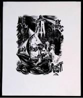 EX LIBRIS RICHARD KALJO Per LEOPOLD POST L27bis-F02 EXLIBRIS EROTICIS - Ex-libris