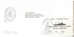 ANTARTIDA ANTARCTIC ARGENTINA CORREO NAVAL ARA SUBOFICIAL CASTILLO - Barcos Polares Y Rompehielos