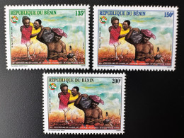 Bénin 2000 - Mi. 1229 - 1231 II 40 Ans Conseil De L'Entente Joint Issue émission Commune Conjointe RARE ! - Benin - Dahomey (1960-...)