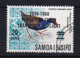 Samoa: 1968   40th Anniv Of Kingsford Smith's Trans-Pacific Flight OVPT    Used - Samoa