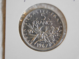 France 5 Francs 1967 SEMEUSE (902) Argent Silver - 5 Francs