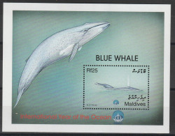 MALDIVES - Bloc N°410 ** (1998) Faune Marine - Malediven (1965-...)