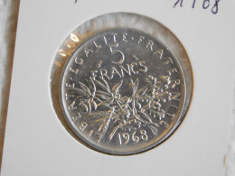 France 5 Francs 1968 SEMEUSE (903) Argent Silver - 5 Francs