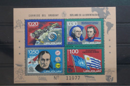 Uruguay Block 26 Mit 1359-1362 Postfrisch #UL010 - Uruguay