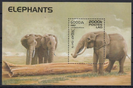 Laos - ELEPHANTS - BF - MNH - Elefanten