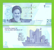 IRAN 2 TOMAN/20000 RIALS 2022 P-W161 UNC - Irán