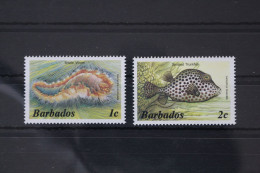 Barbados 617XI-618 XI Postfrisch Meerestiere, Fische #WW733 - Barbados (1966-...)