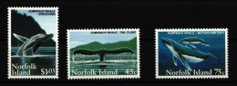 Norfolk Inseln 581-583 Postfrisch Tiere Wale #HD775 - Norfolk Island