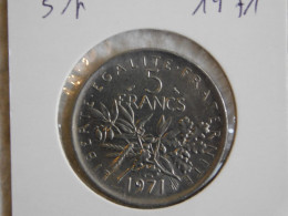 France 5 Francs 1971 SEMEUSE (906) - 5 Francs
