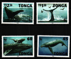 Tonga 1400-1403 Postfrisch WWF #HQ599 - Tonga (1970-...)