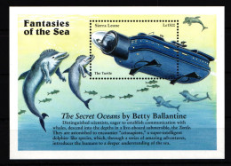 Sierra Leone Block 324 Mit 2715 Postfrisch Tiere Meeresleben #HD818 - Sierra Leone (1961-...)