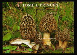 Sao Tome E Principe Block 173 Postfrisch Pilze #HQ999 - Sao Tomé Y Príncipe