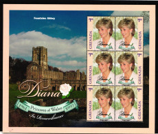 Grenada 3762 Postfrisch Kleinbogen Lady Diana #IQ703 - Grenada (1974-...)