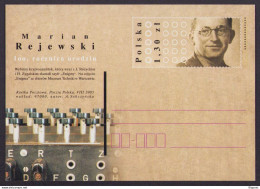 Poland 2005 / Marian Rejewski, Breaking The Enigma Cipher, Polish Cryptologists, World War II / Postcard - WW2