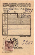 Böhmen Und Mähren 67 Auf Paketeinlieferungsschein #IV963 - Autres & Non Classés
