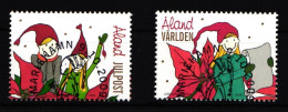 Aland 319-320 Gestempelt Weihnachten #IR152 - Aland