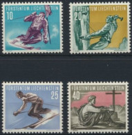 Liechtenstein 334-337 Sport Luxus Postfrisch MNH Kat.-Wert 70,00 - Covers & Documents