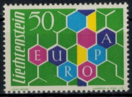 Liechtenstein 398 Europa 1960 Luxus Postfrisch MNH Kat.-Wert 65,00 - Storia Postale