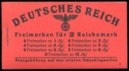 Deutsches Reich, 1941, MH 49.3, Postfrisch - Postzegelboekjes