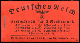 Deutsches Reich, 1940, MH 39.4, Postfrisch - Postzegelboekjes