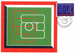 Luxembourg - Cinquantième Foire Internationale De Luxembourg CM 1122 (année 1987) - Cartes Maximum