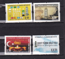 TURKEY-2017- LANGUAGE-SCIENCE YEAR-MNH - Unused Stamps