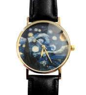 Montre à Quartz NEUVE Watch - Vincent Van Gogh La Nuit étoilée - Moderne Uhren