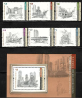 China Hong Kong 2016 Hong Kong Museums Collection – Pencil Drawings By Mr.Kong Kai-ming (stamps6v+SS/Block) MNH - Ungebraucht