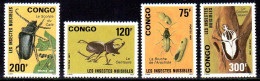 Congo 0907/10 Scarabées, Nuisibles, Café Coffee, Arachide - Käfer